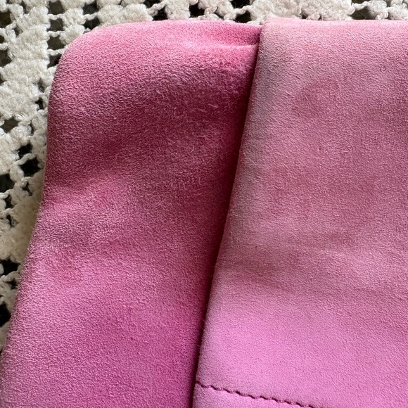 Salvatore Ferragamo “Masa” Suede Clutch - Picture 8 of 16